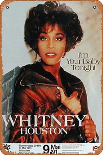 Vintage Collectible Plates - w1, Houston, affiche de concert de