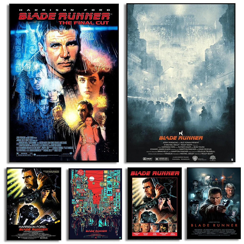 Vintage Collectible Posters - Affiche de film classique Blade Runner